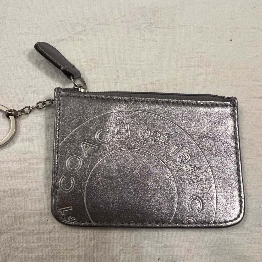 Coach key/card holder.